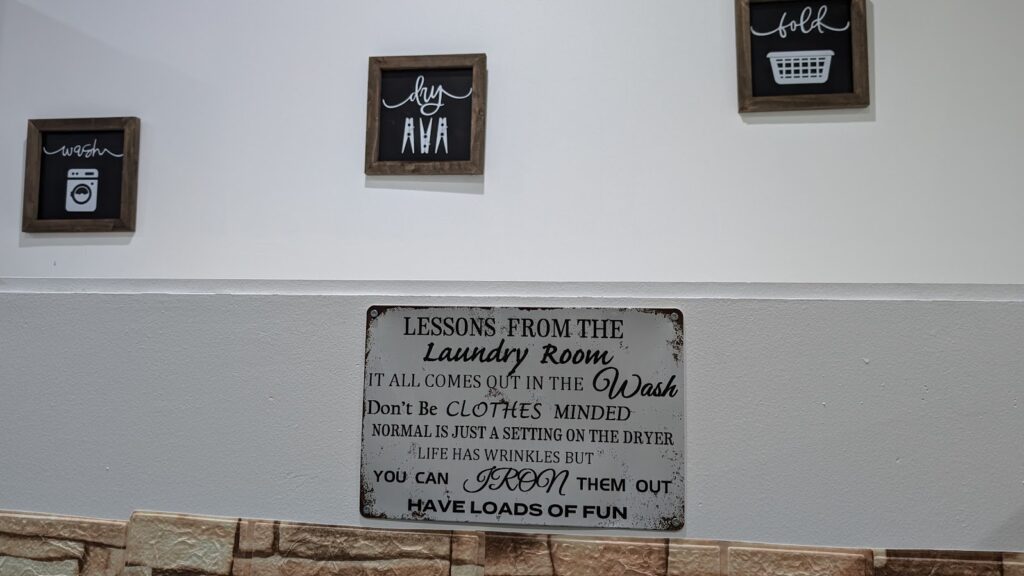 Lessons from the Laundry Room