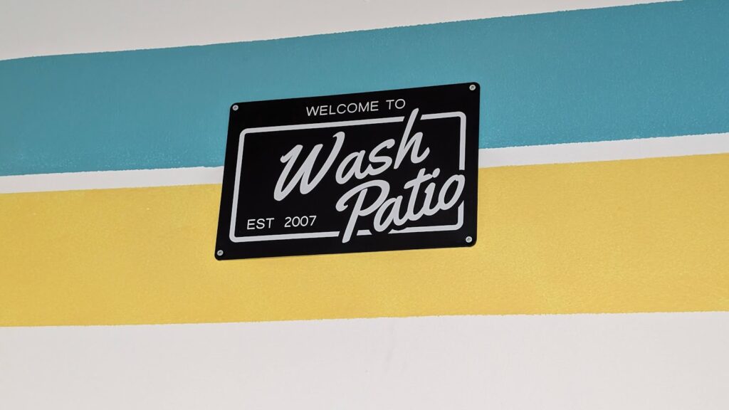 Welcome to the Wash Patio